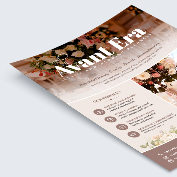 8.5" x 11" Flyers